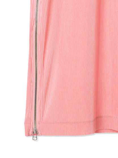 絲感百褶印花無袖洋裝 Silky Pleats Printed Sleeveless Dress