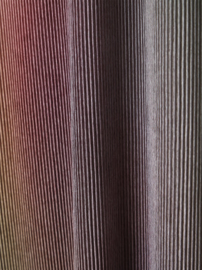 絲感百褶印花無袖洋裝 Silky Pleats Printed Sleeveless Dress