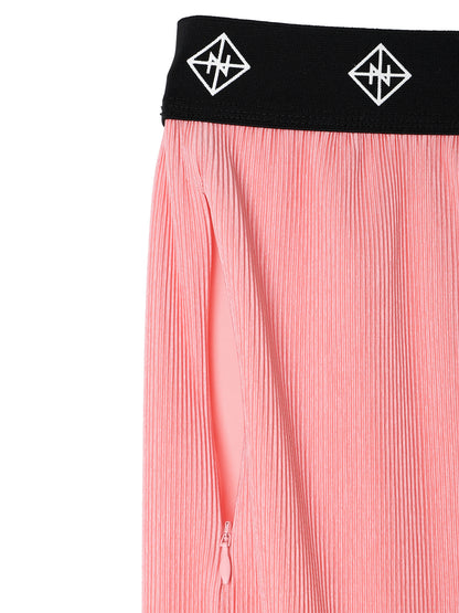 絲感百褶直筒長褲 Silky Pleats Straight-Leg Pants