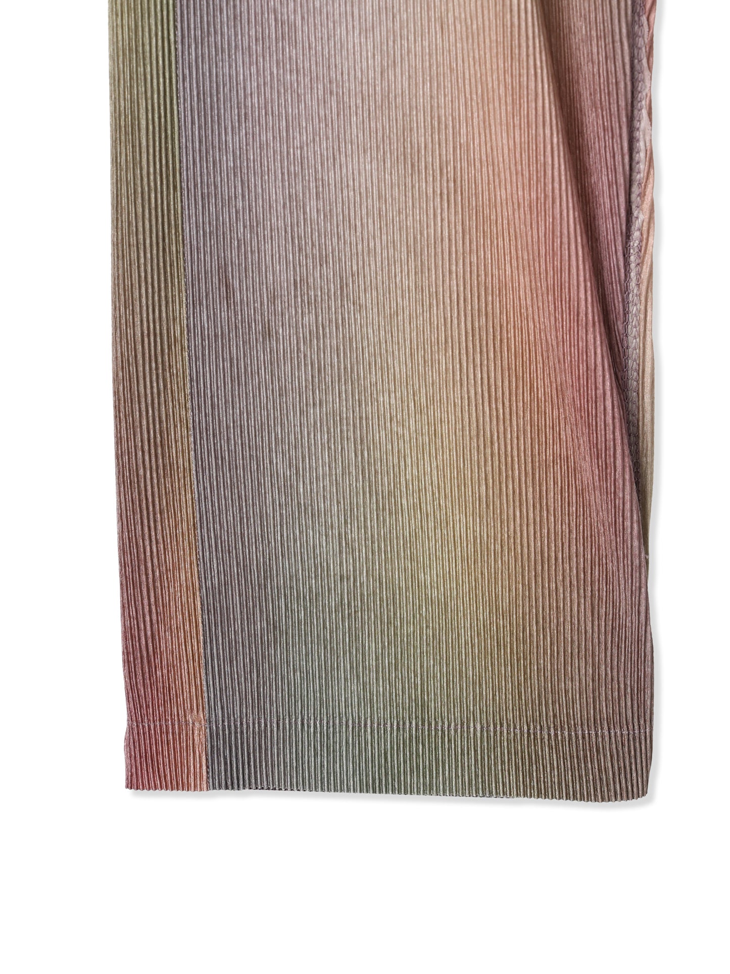 絲感百褶印花垮褲  Silky Pleats Printed Sarouel Pants