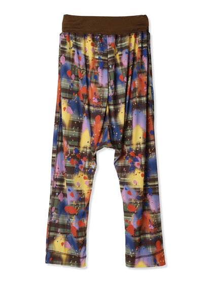 紙感針織印花垮褲  Paper Jersey Printed Sarouel Pants