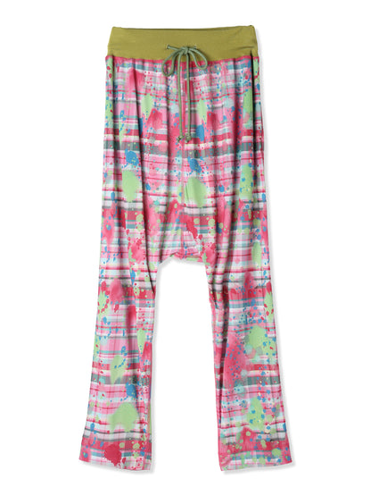 紙感針織印花垮褲  Paper Jersey Printed Sarouel Pants