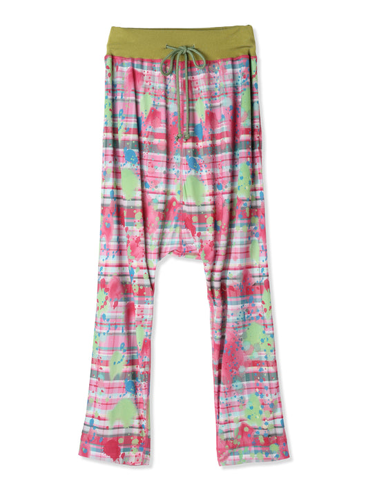 紙感針織印花垮褲  Paper Jersey Printed Sarouel Pants