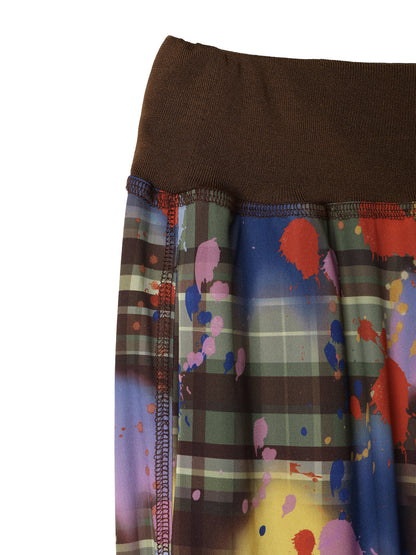 紙感針織印花垮褲  Paper Jersey Printed Sarouel Pants