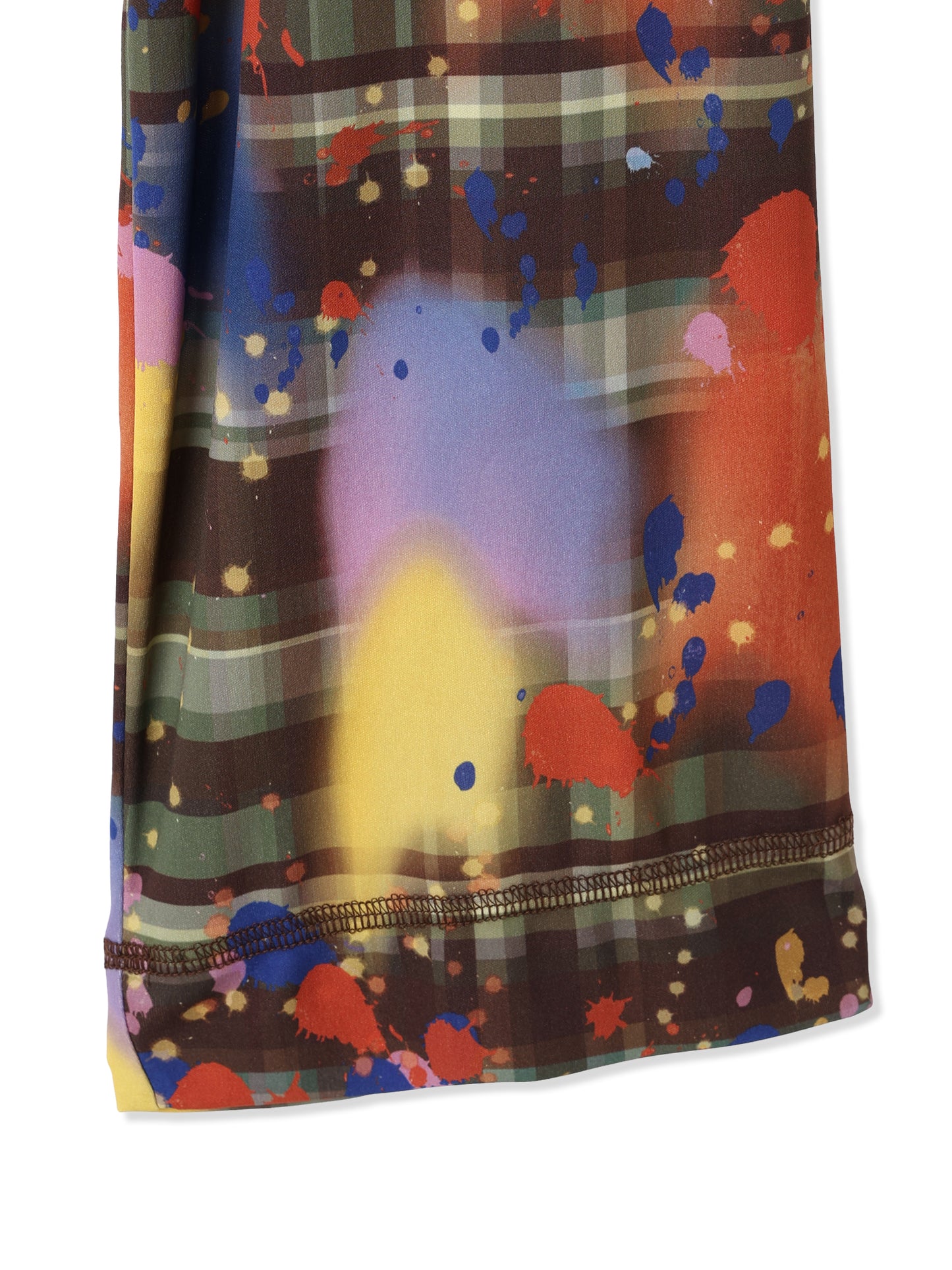 紙感針織印花垮褲  Paper Jersey Printed Sarouel Pants