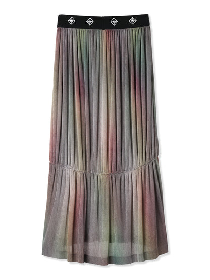 絲感百褶印花裙  Silky Pleats Printed Skirt