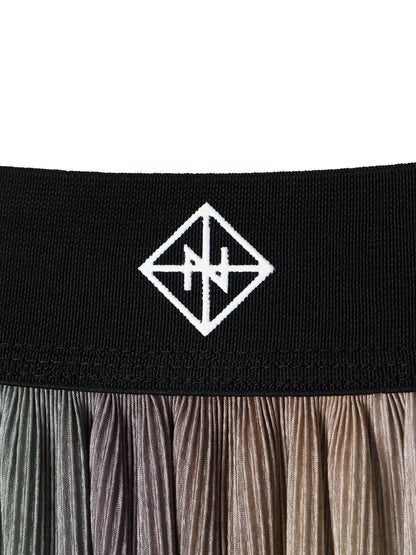 絲感百褶印花裙  Silky Pleats Printed Skirt