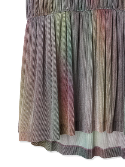絲感百褶印花裙  Silky Pleats Printed Skirt
