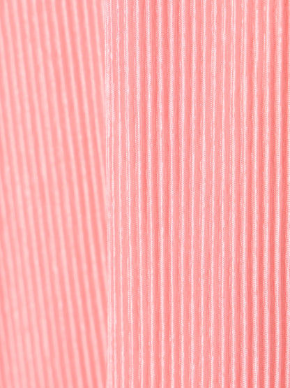 絲感百褶側開衩背心  Silky Pleats Side-Slit Tank Top