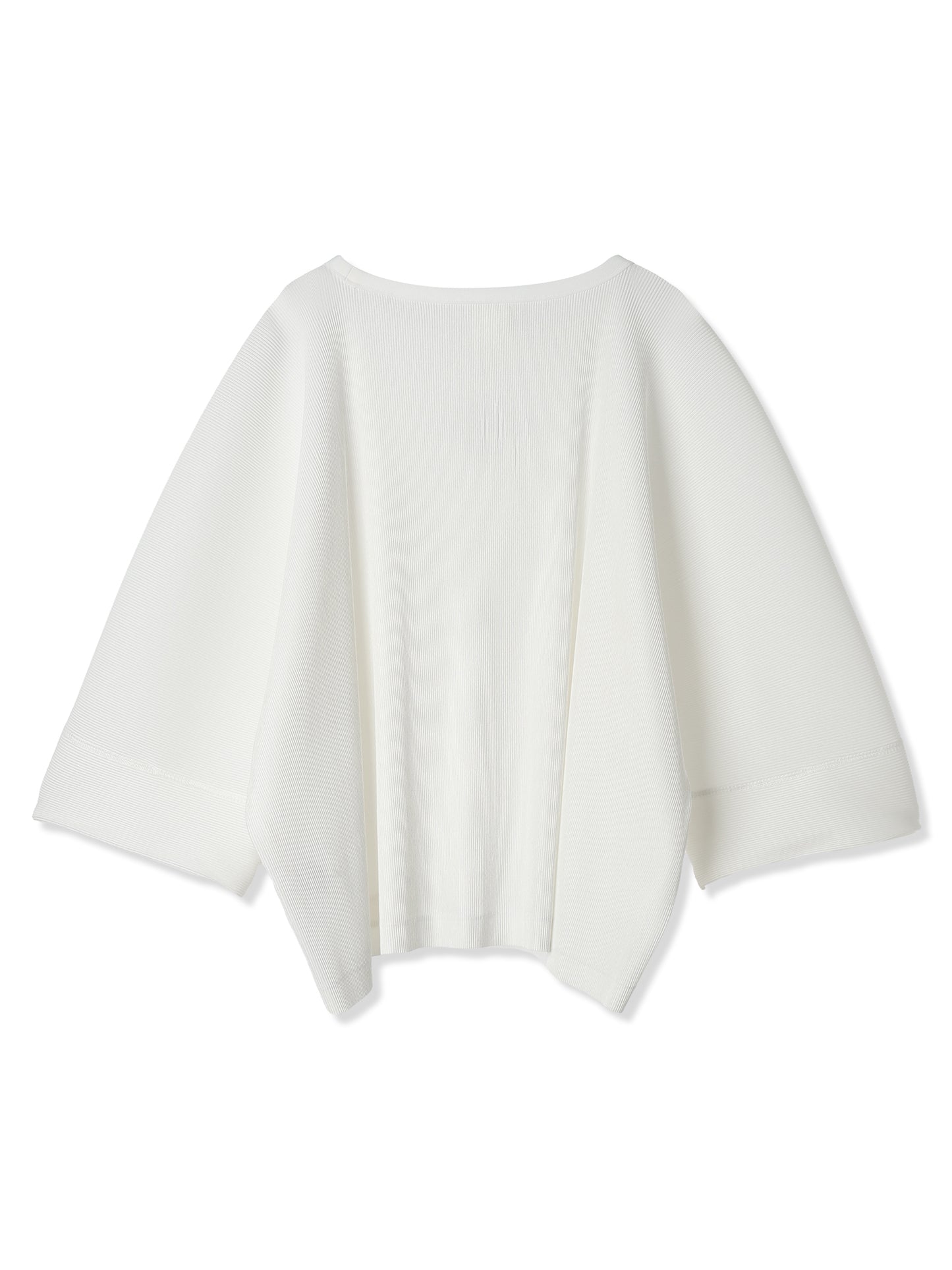絲感百褶寬版 T 恤  Silky Pleats Oversized T-Shirt