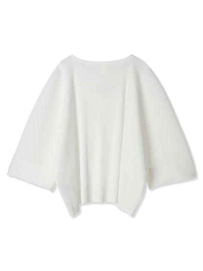 絲感百褶寬版 T 恤  Silky Pleats Oversized T-Shirt