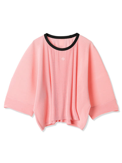 絲感百褶寬版 T 恤  Silky Pleats Oversized T-Shirt