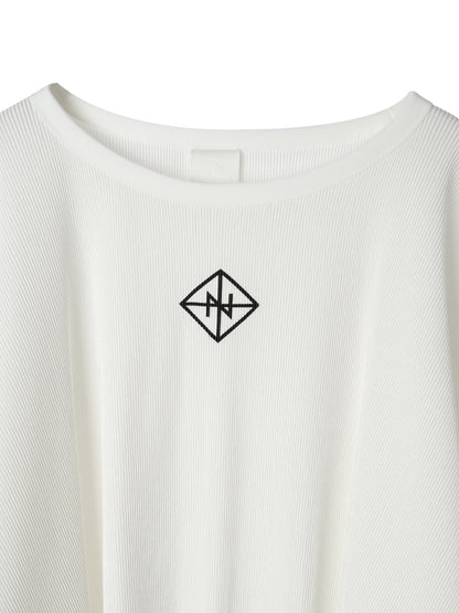 絲感百褶寬版 T 恤  Silky Pleats Oversized T-Shirt