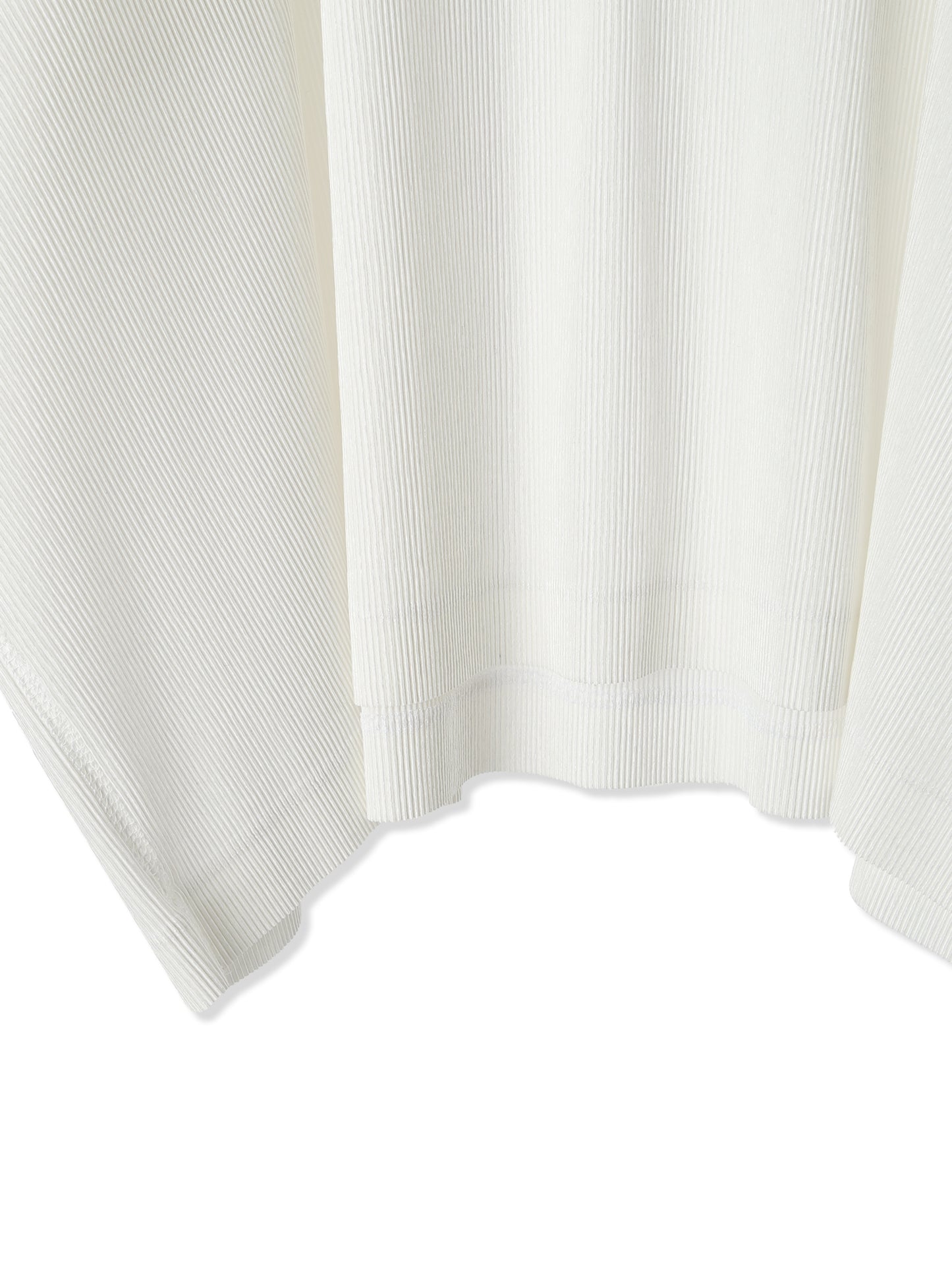 絲感百褶寬版 T 恤  Silky Pleats Oversized T-Shirt