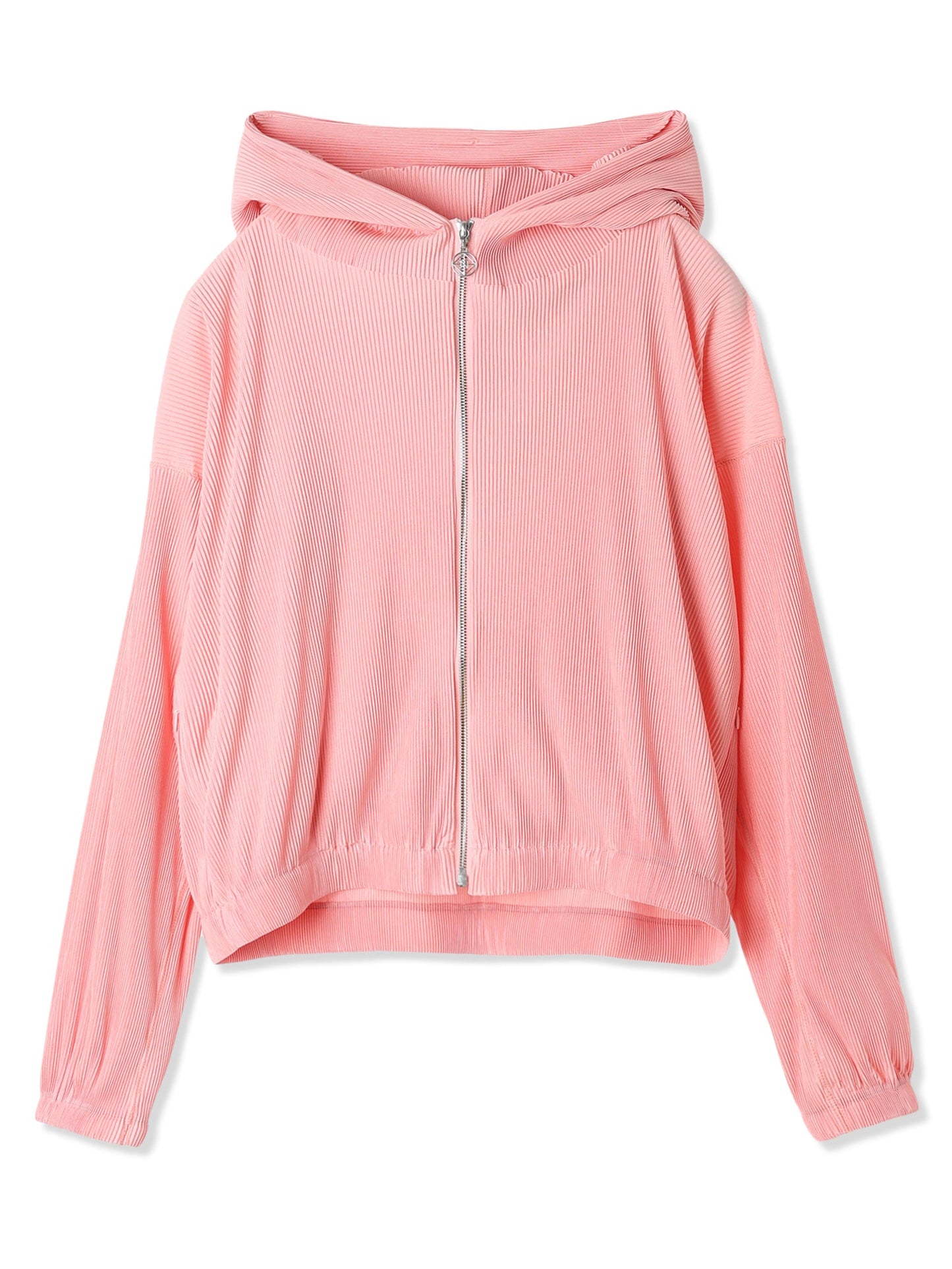 絲感百褶連帽上衣  Silky Pleats Hoodie