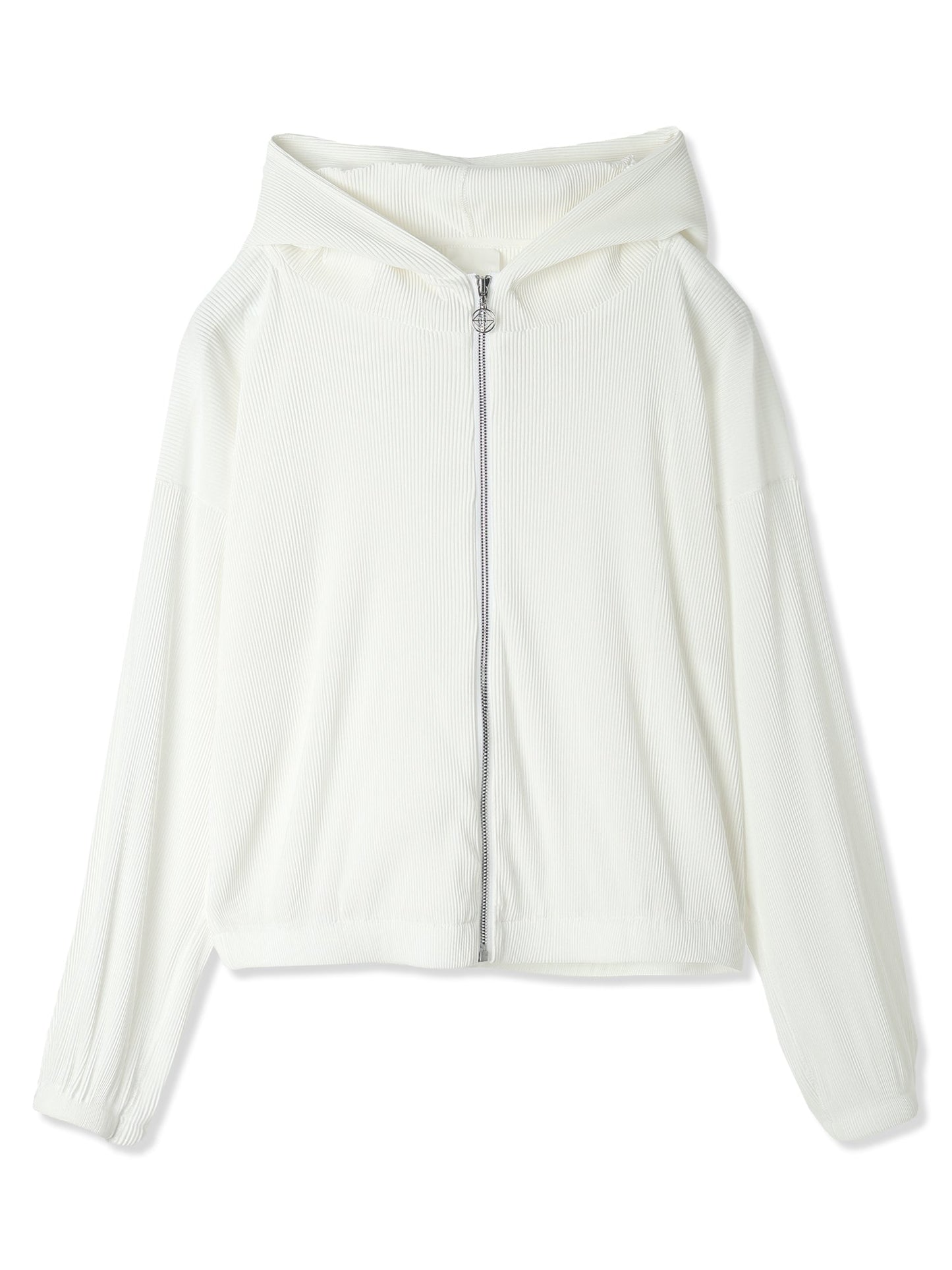 絲感百褶連帽上衣  Silky Pleats Hoodie