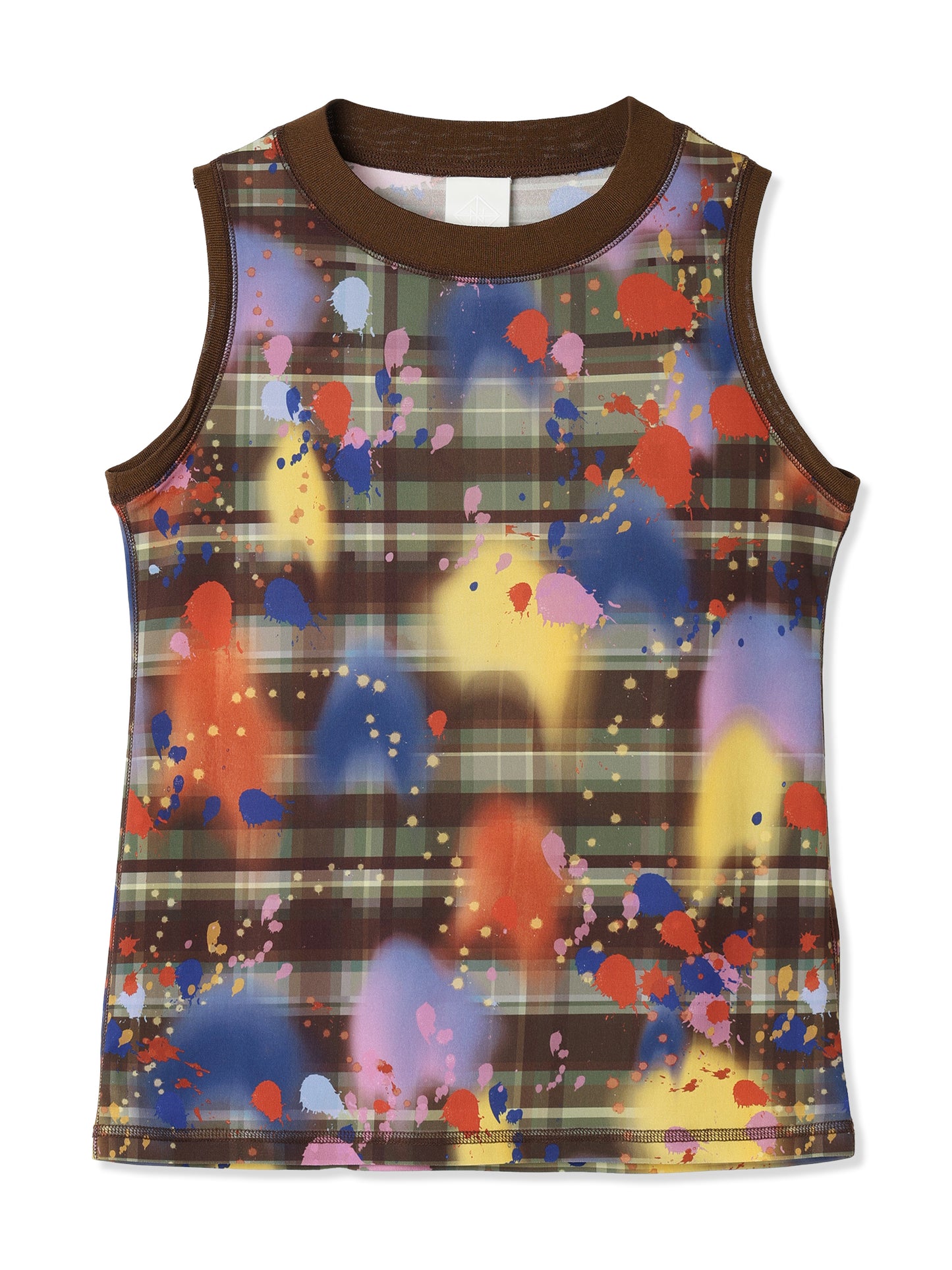 紙感針織印花背心  Paper Jersey Printed Tank Top