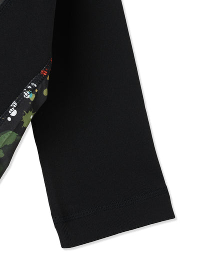 紙感針織印花方形剪裁上衣  Paper Jersey Printed Square Cut Top