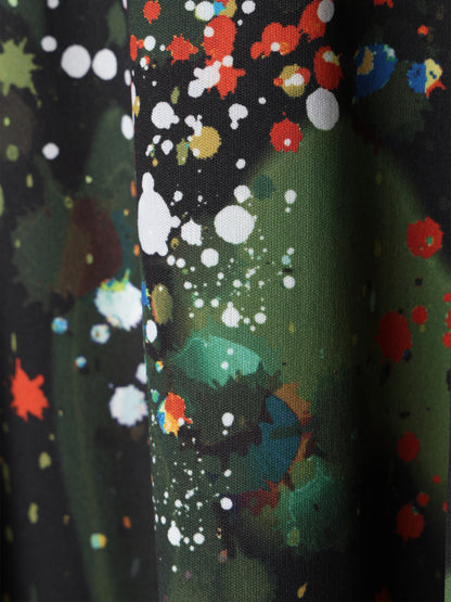 紙感針織印花方形剪裁上衣  Paper Jersey Printed Square Cut Top