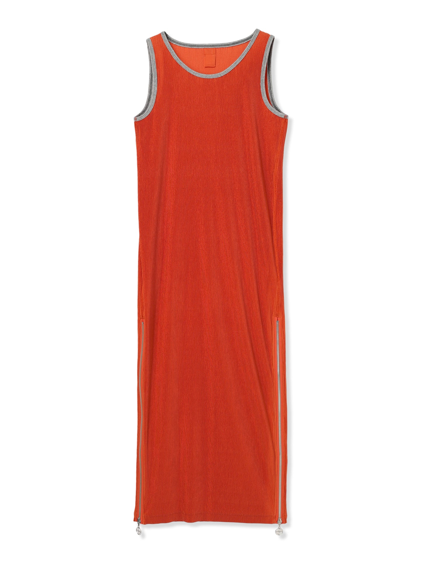 絲感百褶無袖洋裝  Silky Pleats Sleeveless Dress