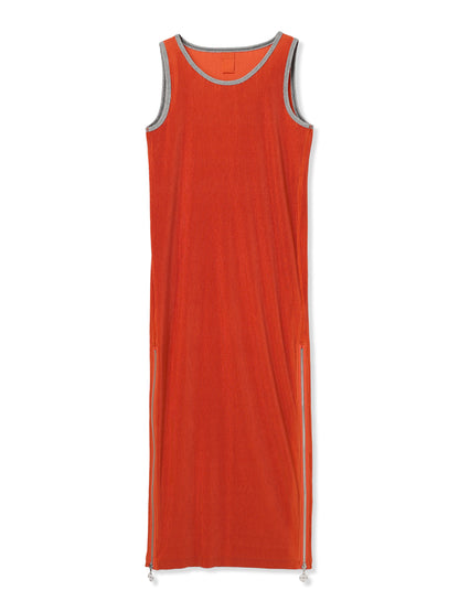 絲感百褶無袖洋裝  Silky Pleats Sleeveless Dress