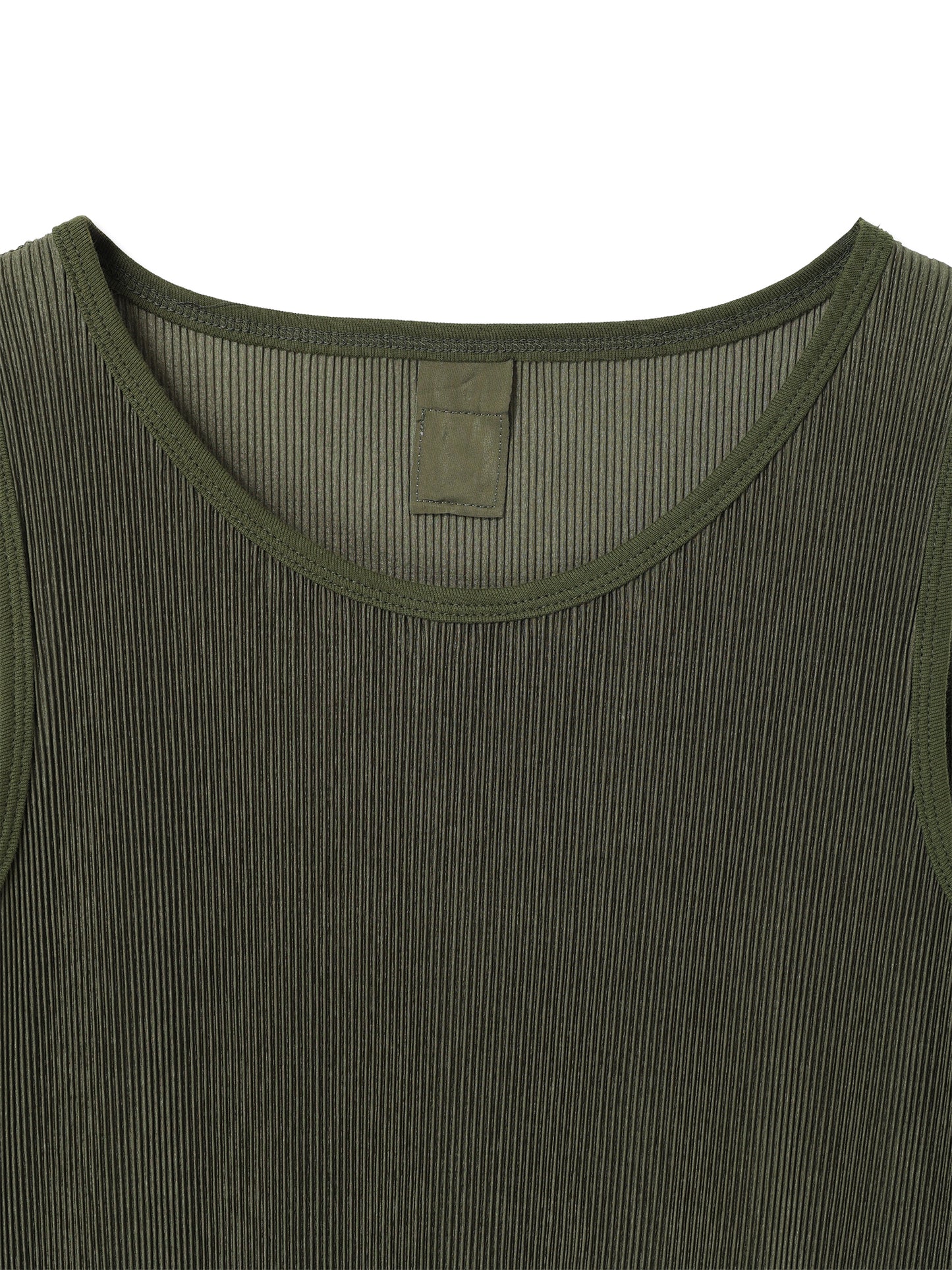 絲感百褶無袖洋裝  Silky Pleats Sleeveless Dress