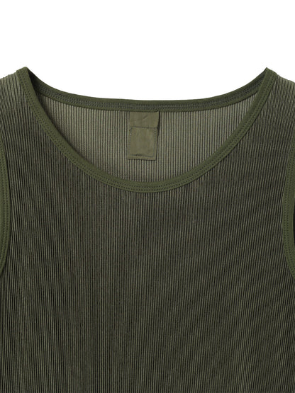 絲感百褶無袖洋裝  Silky Pleats Sleeveless Dress
