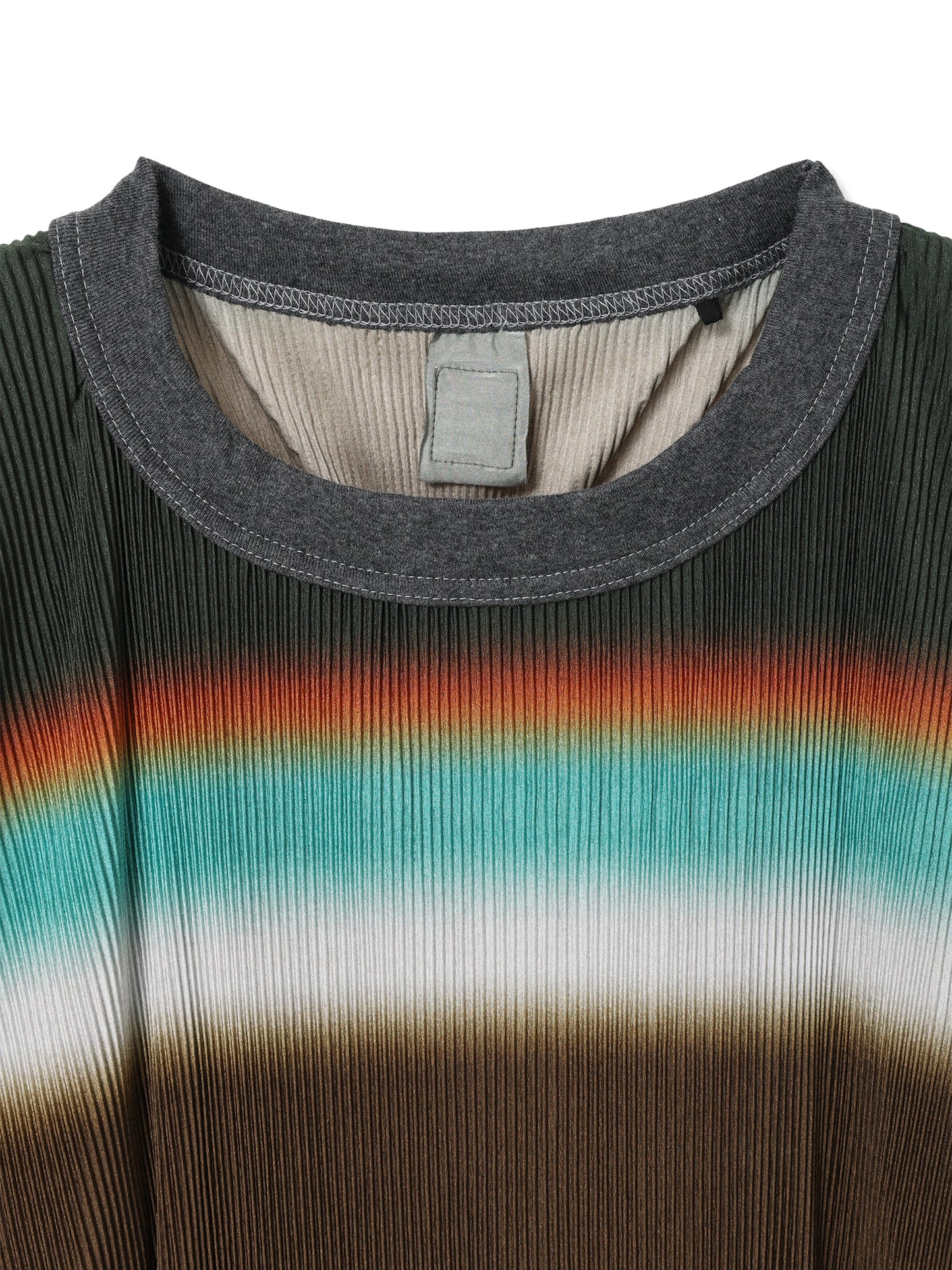 絲感百褶印花迷你洋裝  Silky Pleats Printed Mini Dress