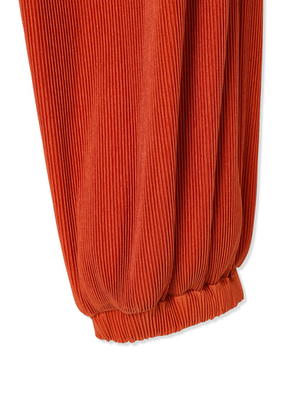 絲感百褶束口褲  Silky Pleats Joggers