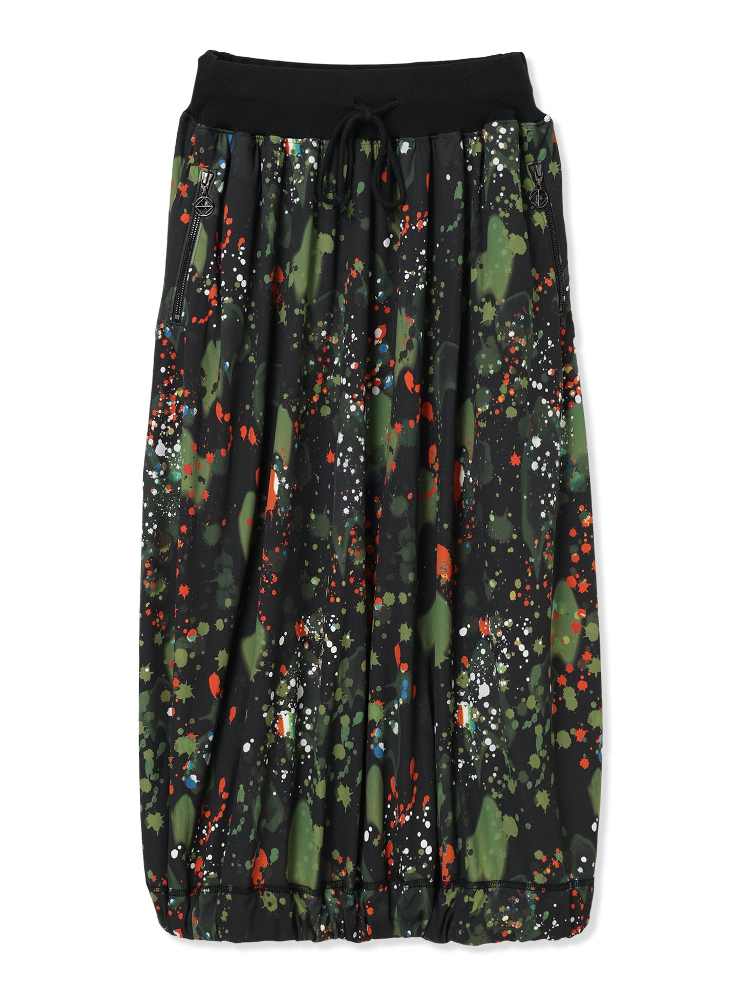 紙感針織印花裙  Paper Jersey Printed Skirt