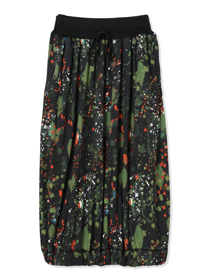 紙感針織印花裙  Paper Jersey Printed Skirt