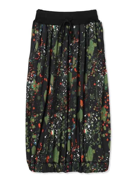 紙感針織印花裙  Paper Jersey Printed Skirt