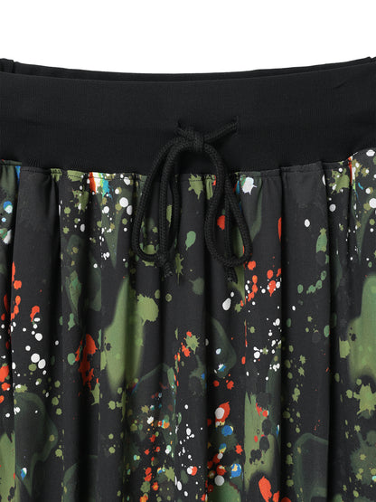 紙感針織印花裙  Paper Jersey Printed Skirt