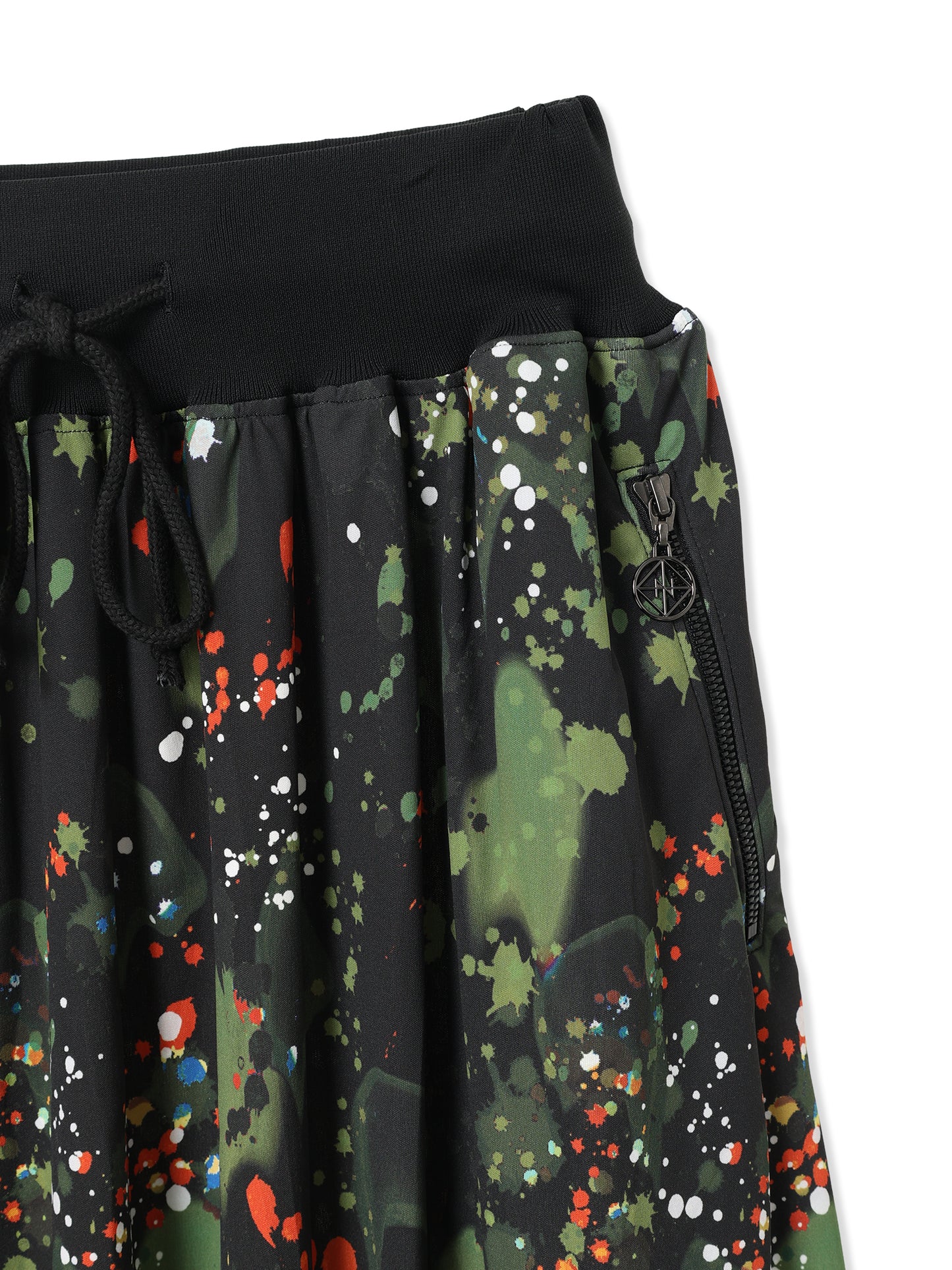 紙感針織印花裙  Paper Jersey Printed Skirt
