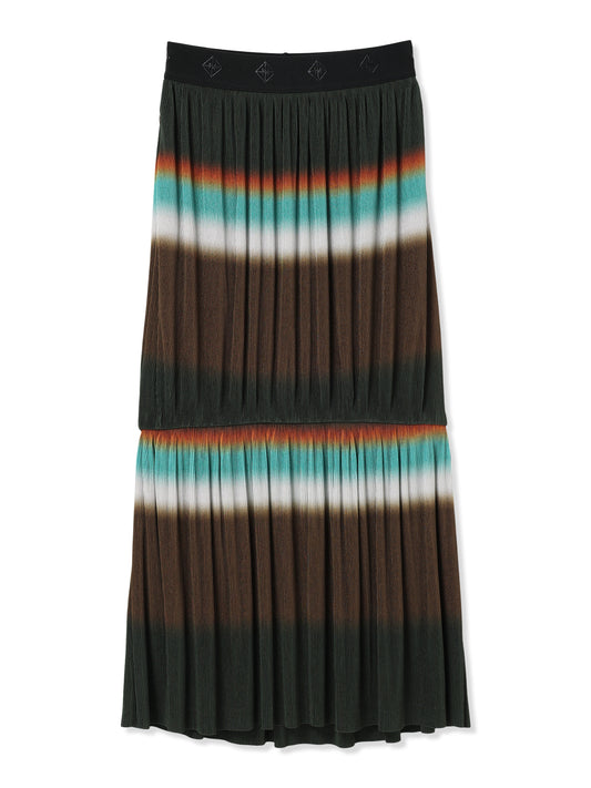 絲感百褶印花裙  Silky Pleats Printed Skirt