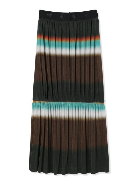 絲感百褶印花裙  Silky Pleats Printed Skirt