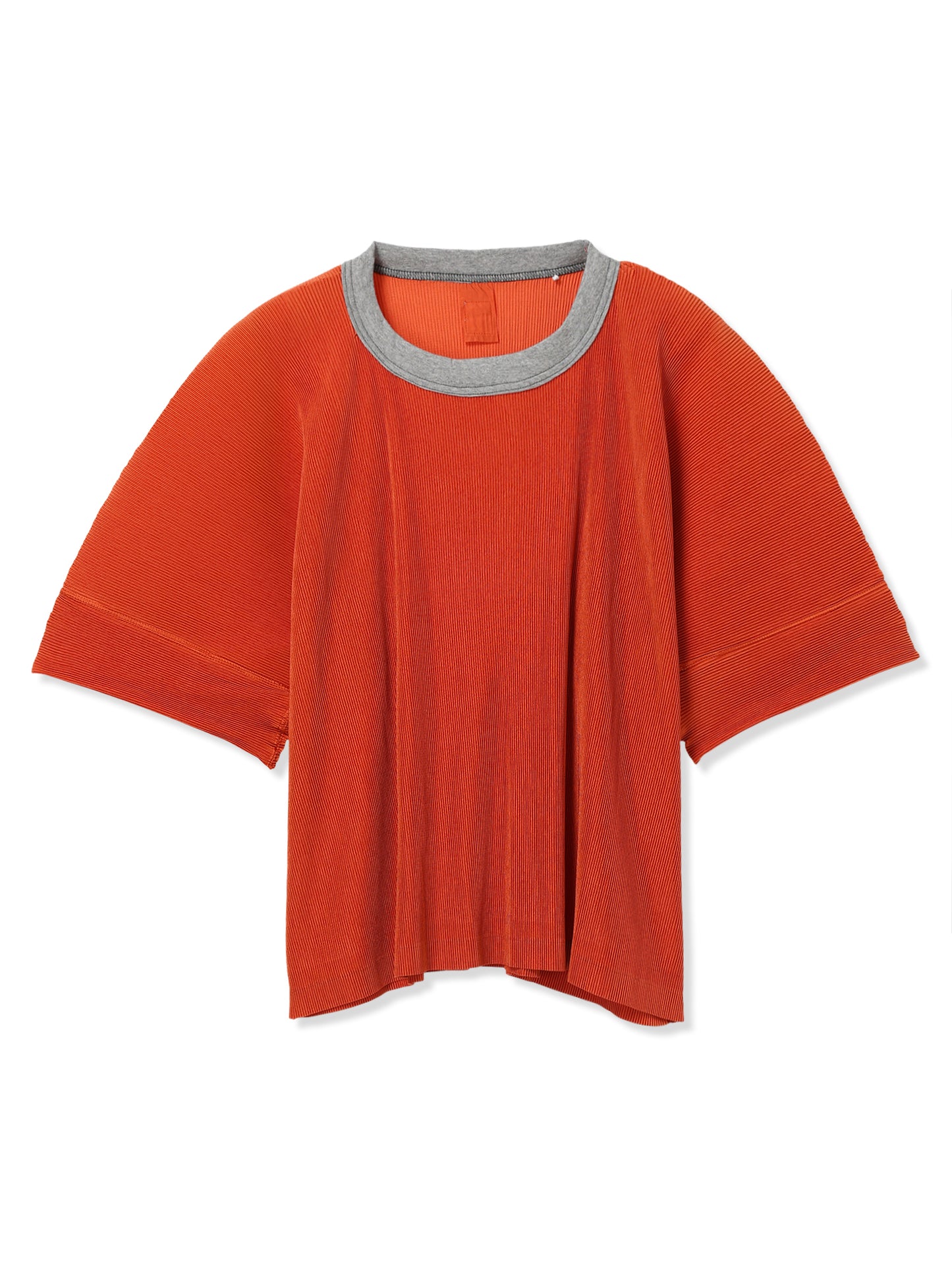 絲感百褶寬版 T 恤  Silky Pleats Oversized T-Shirt