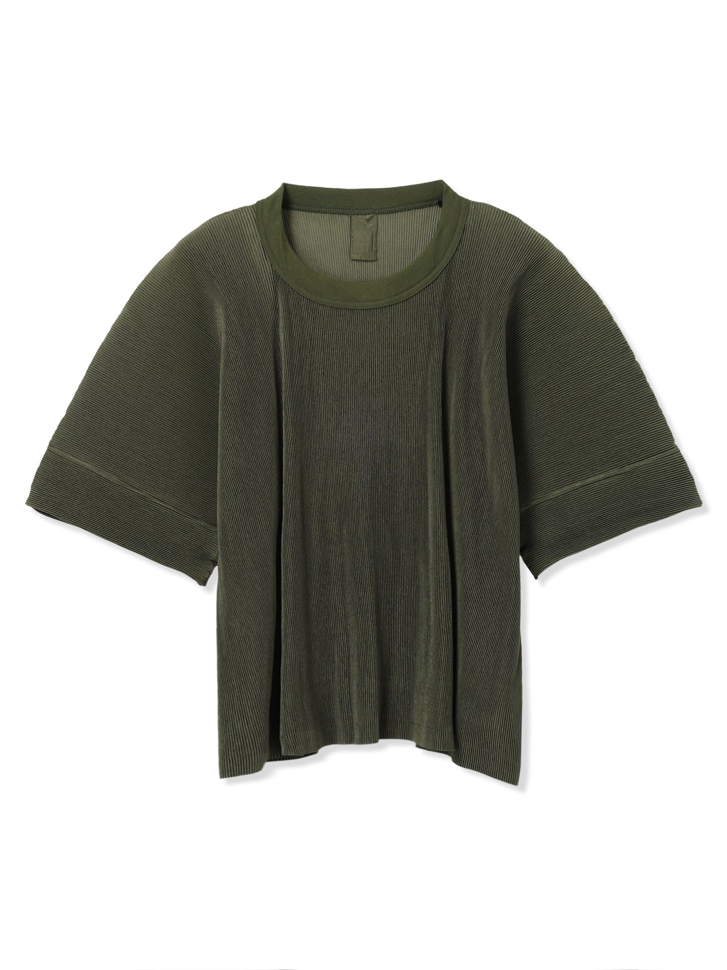 絲感百褶寬版 T 恤  Silky Pleats Oversized T-Shirt
