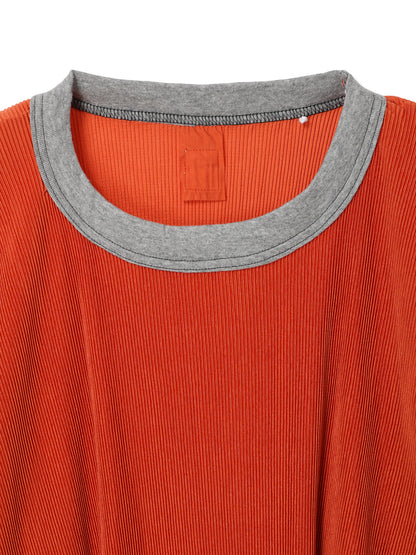 絲感百褶寬版 T 恤  Silky Pleats Oversized T-Shirt
