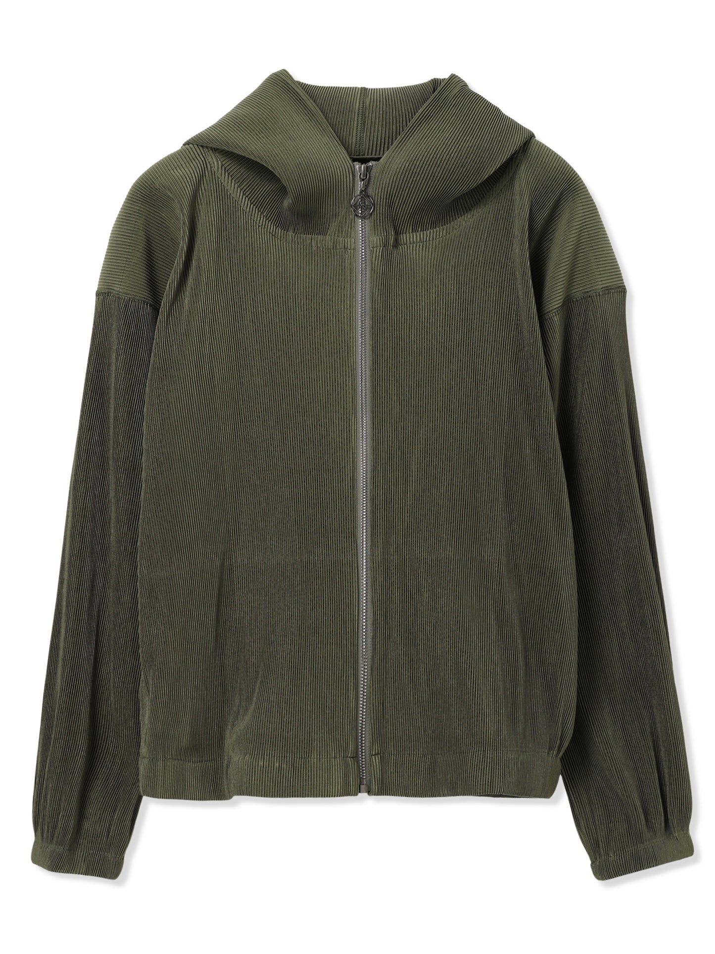 絲感百褶連帽上衣  Silky Pleats Hoodie