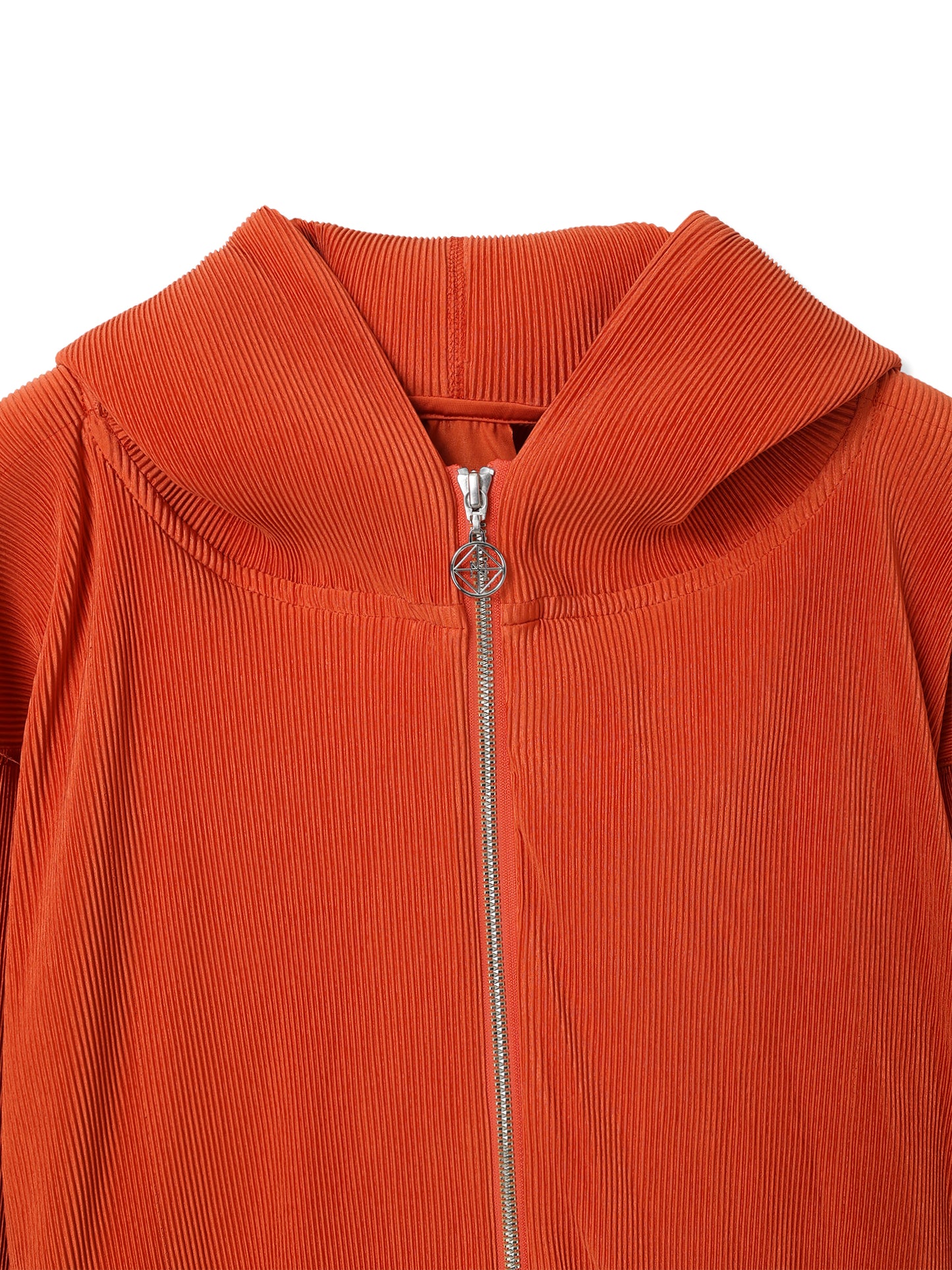 絲感百褶連帽上衣  Silky Pleats Hoodie