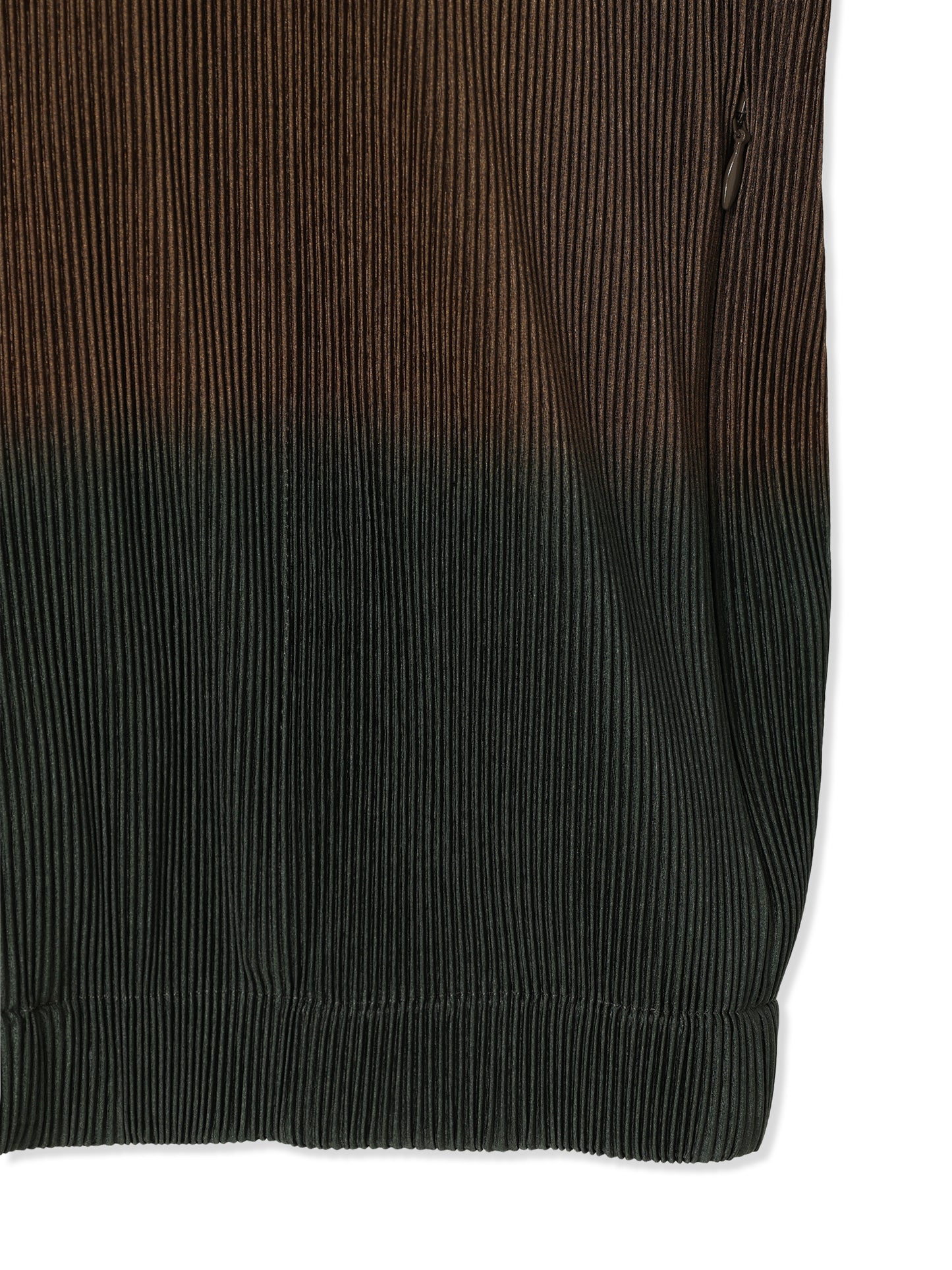 絲感百褶印花連帽上衣  Silky Pleats Printed Hoodie
