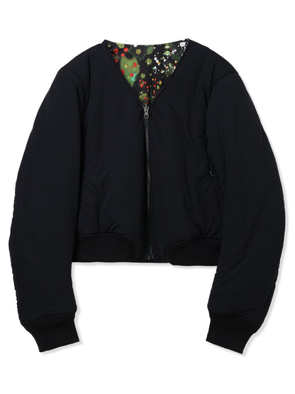 紙感針織拉鍊外套  Paper Jersey Zip Up Jacket
