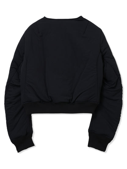 紙感針織拉鍊外套  Paper Jersey Zip Up Jacket
