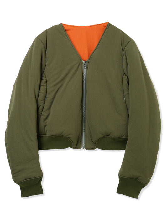 紙感針織拉鍊外套  Paper Jersey Zip Up Jacket