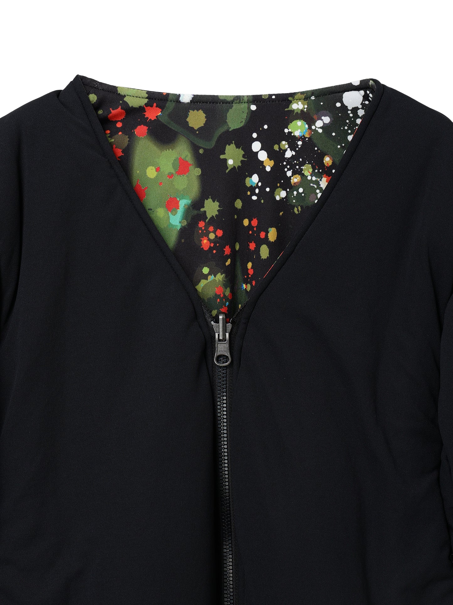 紙感針織拉鍊外套  Paper Jersey Zip Up Jacket